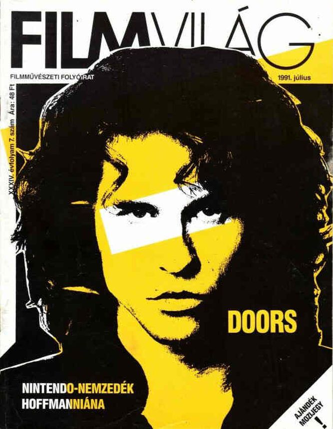 FILMVILAG magazine side cover  July 1991