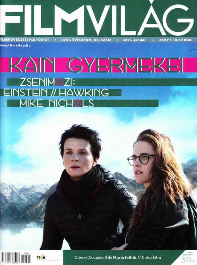 FILMVILAG magazine side cover  January 2015