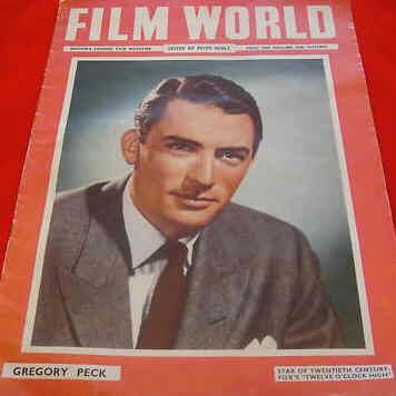 FILM WORLD magazine side cover April 1950