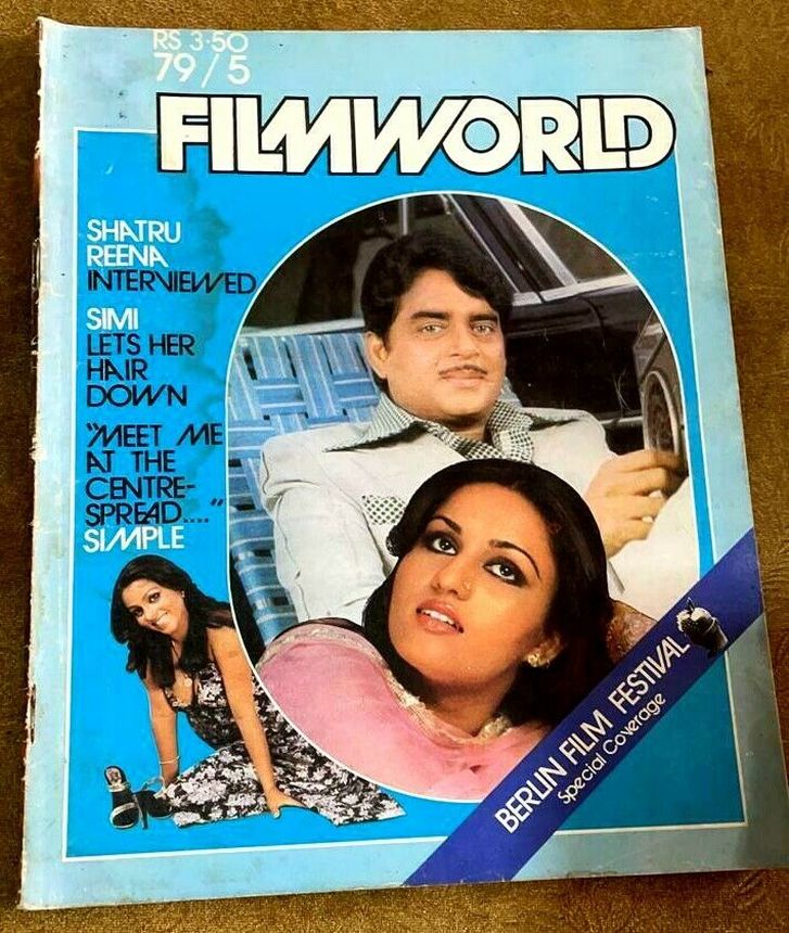 FILMWORLD magazine side cover  May 1979