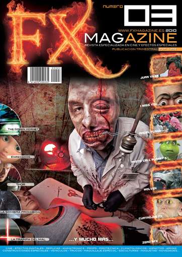 FX MAGAZINE magazine side cover Issue 3  2010