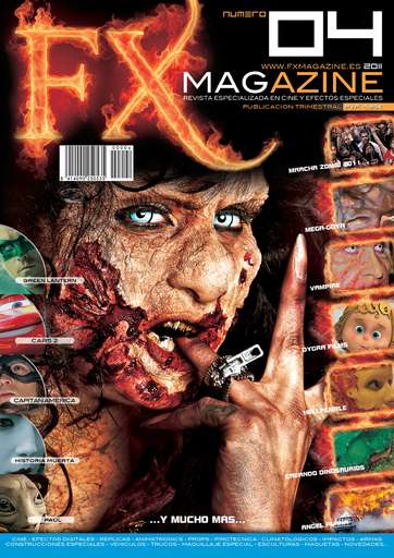 FX MAGAZINE magazine side cover Issue 4  2011