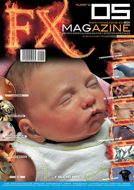 FX MAGAZINE magazine side cover Issue 5  2011