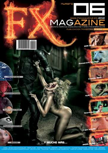 FX MAGAZINE magazine side cover Issue 6  2012