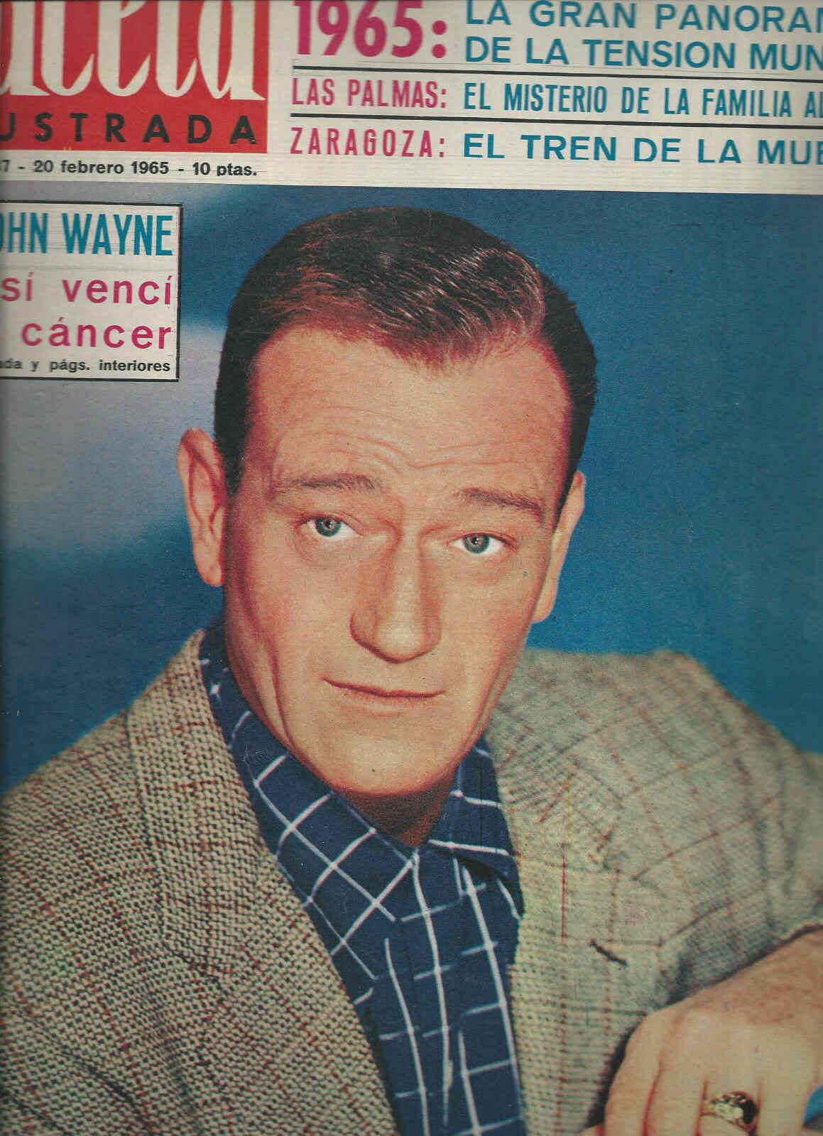 GACETA ILUSTRADA magazine side cover Issue 437 20 February 1965