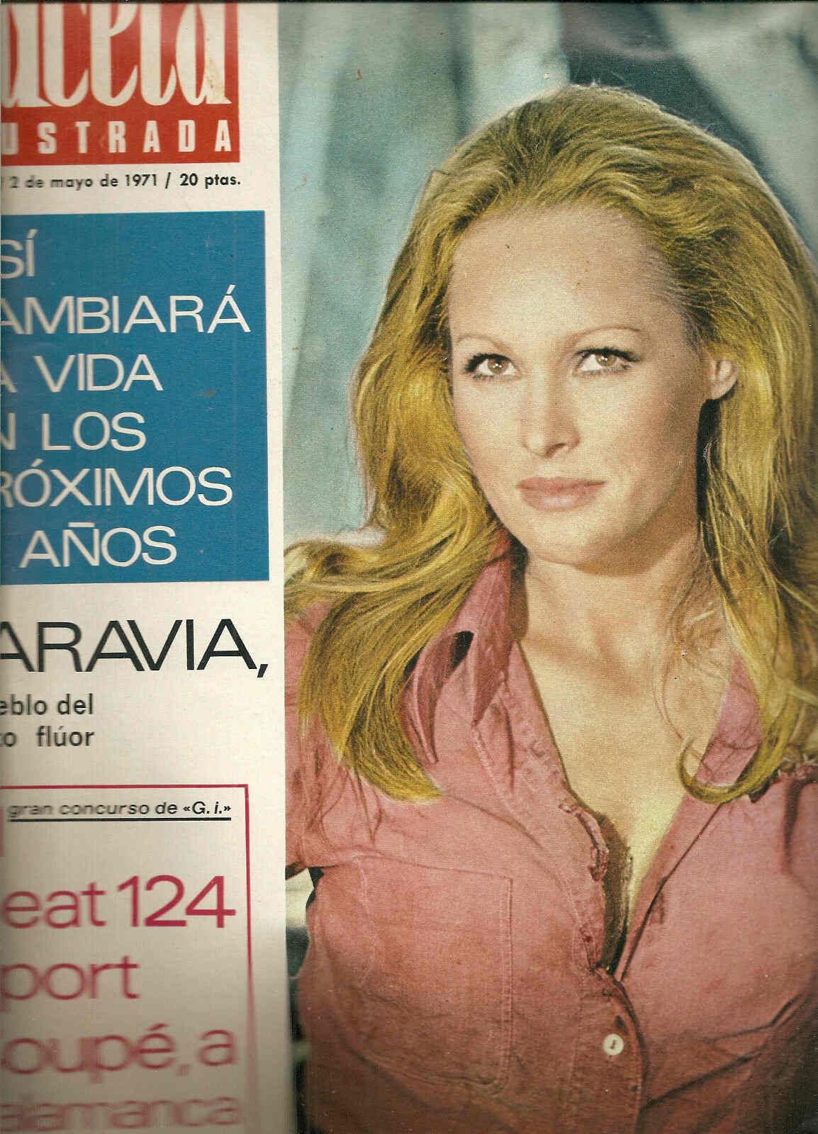 GACETA ILUSTRADA magazine side cover Issue 760 2 May 1971