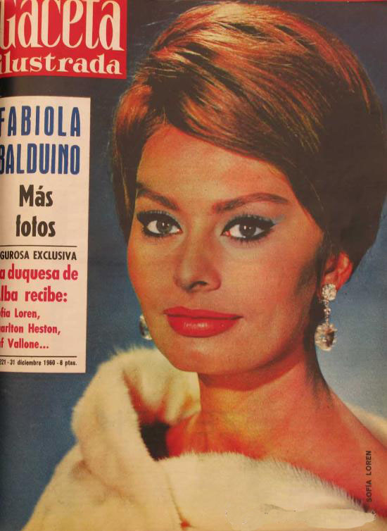 GACETA ILUSTRADA magazine side cover 31 December 1960