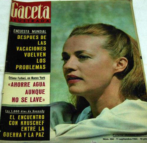 GACETA ILUSTRADA magazine side cover Issue 466 11 September 1965