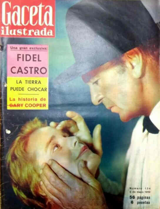 GACETA ILUSTRADA magazine side cover Issue 134 2 May 1959
