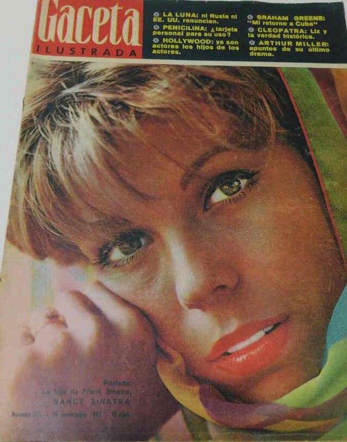 GACETA ILUSTRADA magazine side cover Issue 371 16 November 1963