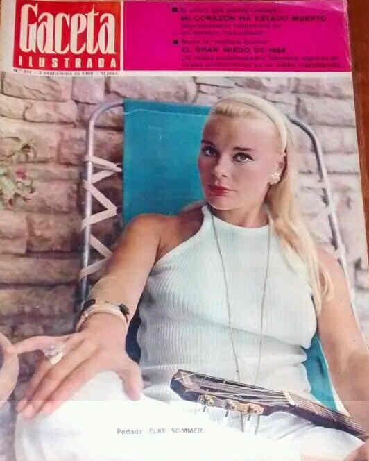 GACETA ILUSTRADA magazine side cover Issue 517 3 September 1966