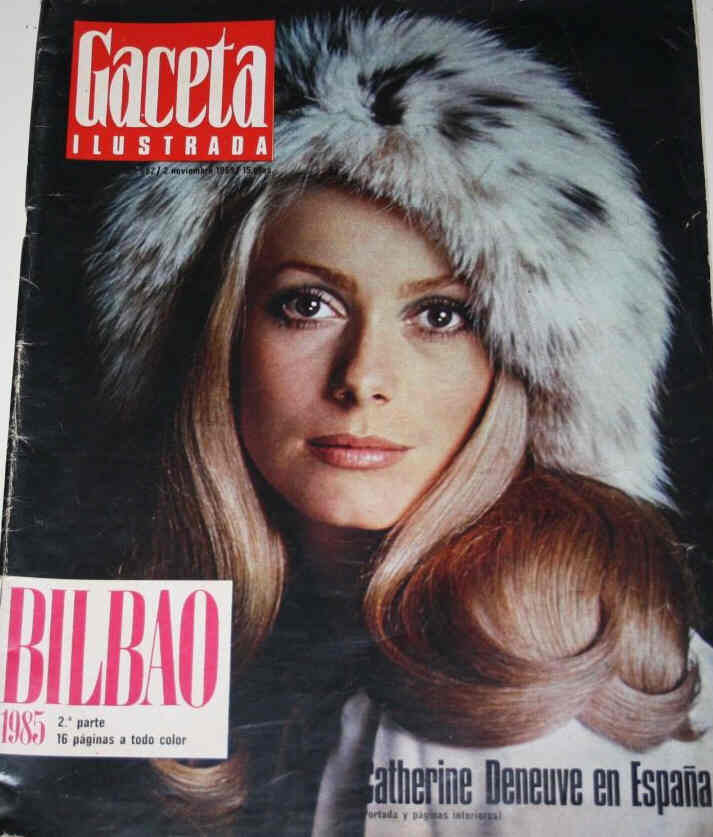 GACETA ILUSTRADA magazine side cover Issue 682 2 November 1969