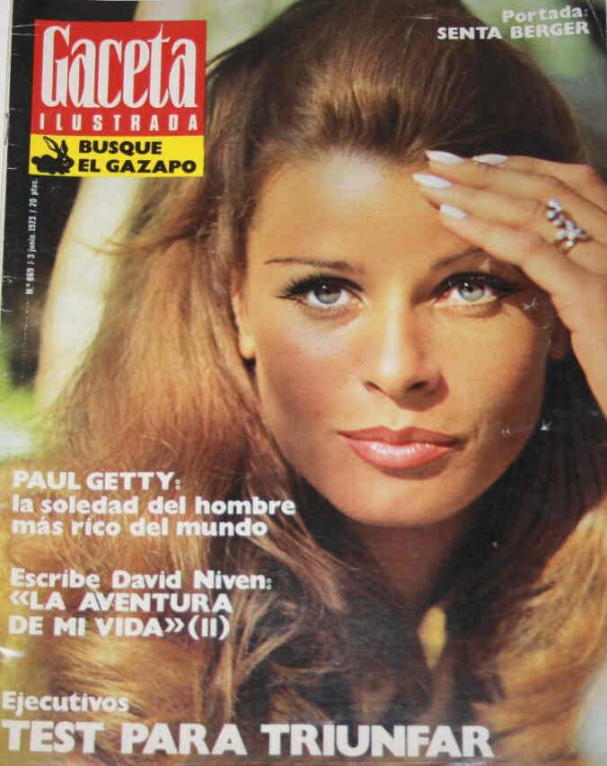 GACETA ILUSTRADA magazine side cover Issue 869 3 June 1973