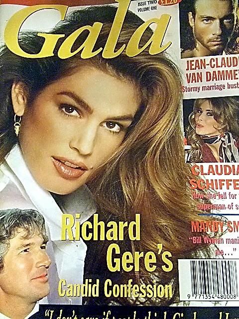 GALA magazine side cover Issue 2  1994