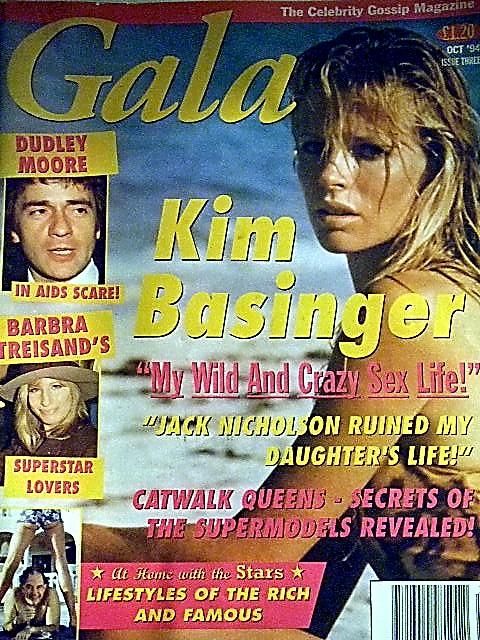 GALA magazine side cover Issue 3 October 1994