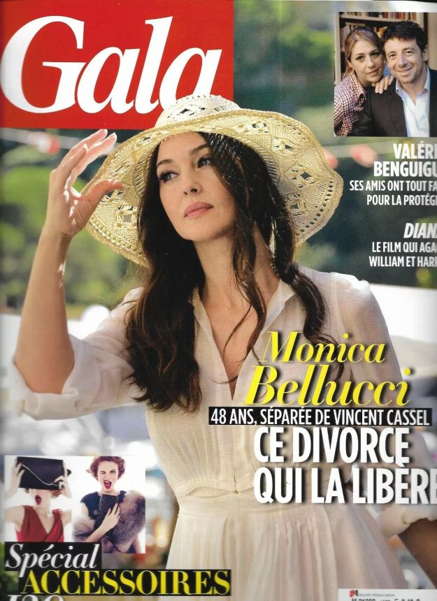 GALA FRANCE magazine side cover Issue 1057 11 September 2013