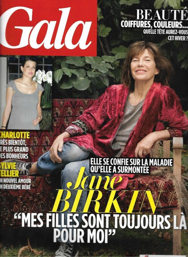 GALA FRANCE magazine side cover Issue 1061 10 October 2013