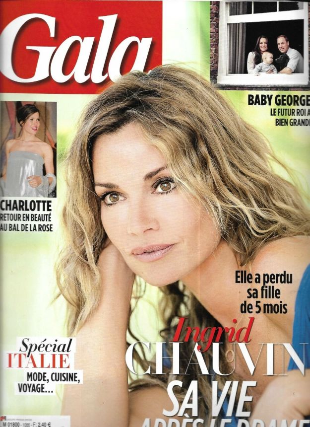 GALA FRANCE magazine side cover Issue 1086 2 April 2014