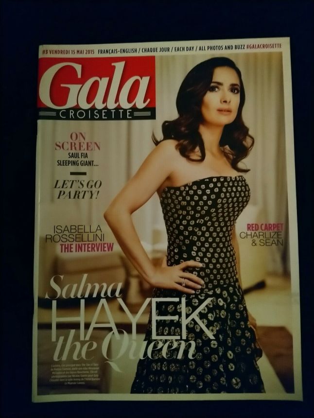 GALA FRANCE magazine side cover 15 May 2015