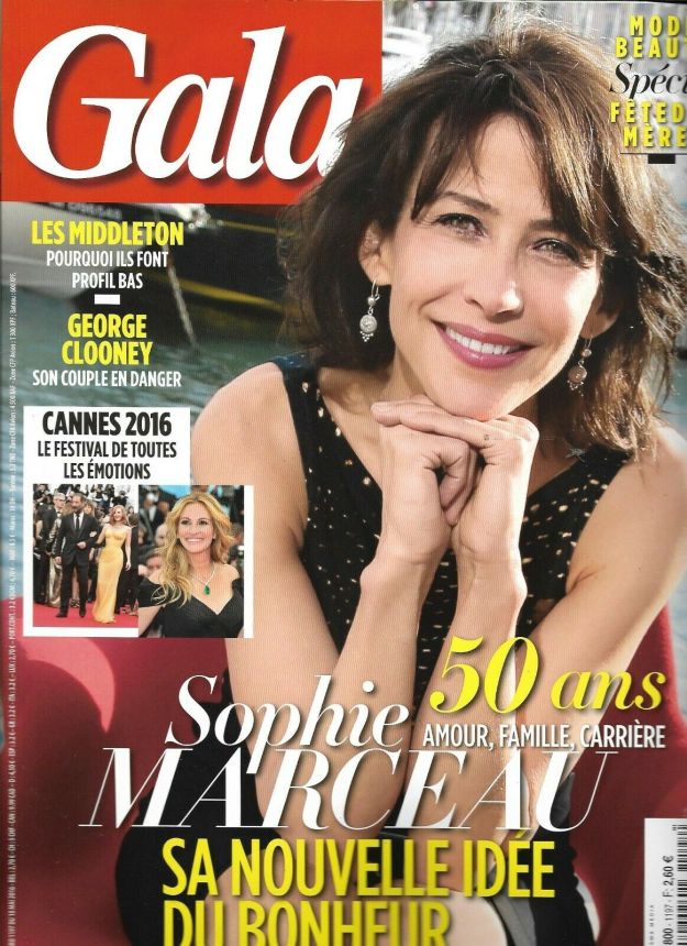 GALA FRANCE magazine side cover Issue 1197 18 May 2016
