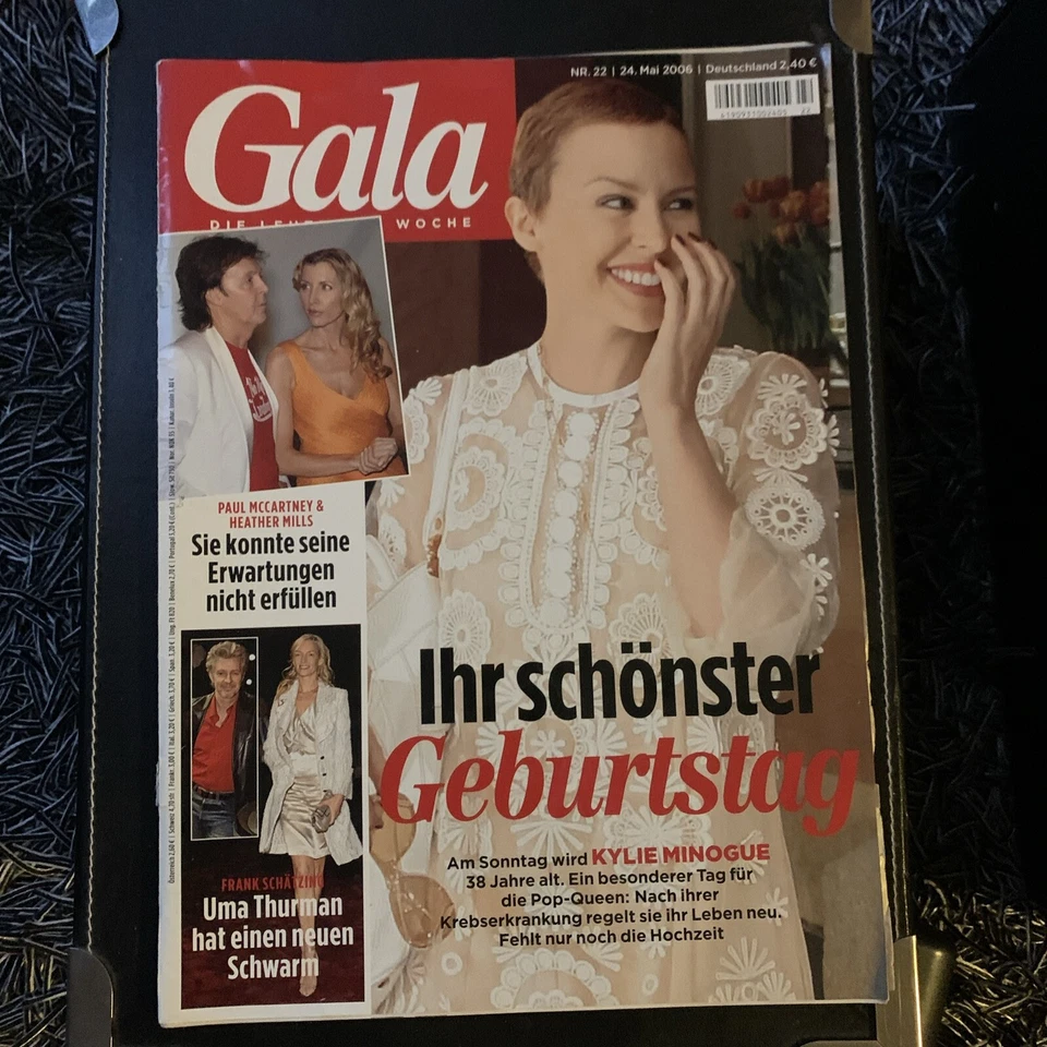 GALA GERMANY magazine side cover Issue 22 24 May 2006