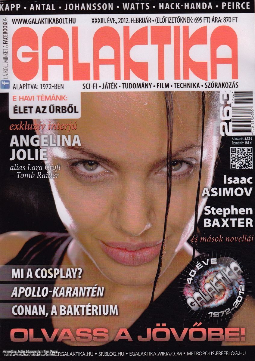 GALAKTIKA magazine side cover  February 2012