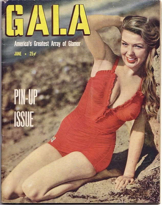 GALA (USA) magazine side cover  June 1951
