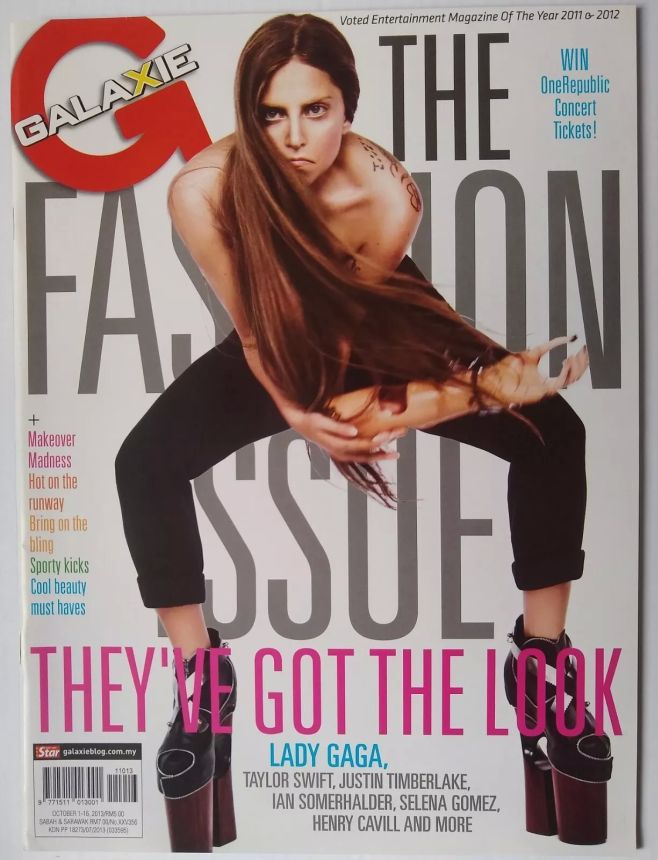 GALAXIE magazine side cover 1 October 2013