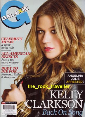 GALAXIE magazine side cover 16 April 2009