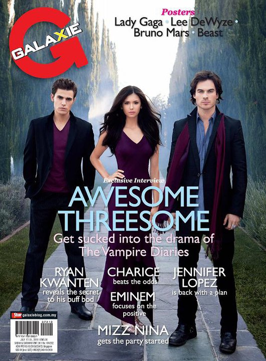 GALAXIE magazine side cover 16 July 2010