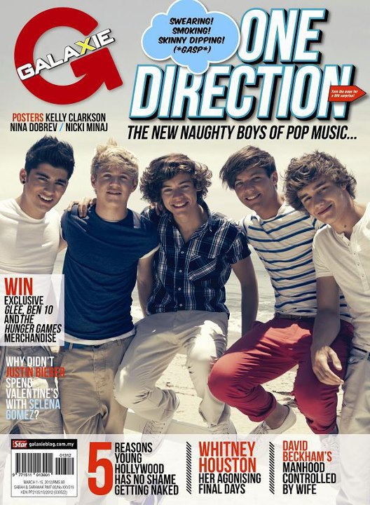 GALAXIE magazine side cover 1 March 2012