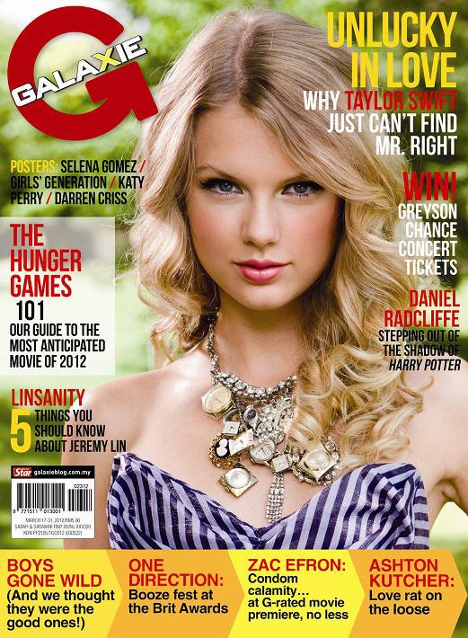 GALAXIE magazine side cover 17 March 2012