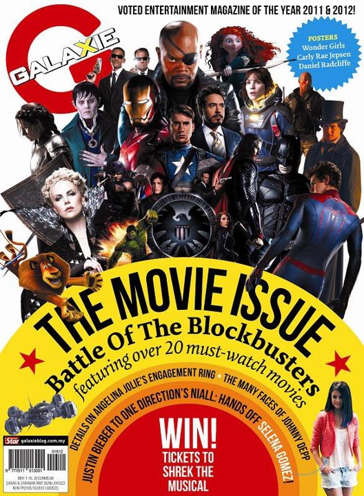 GALAXIE magazine side cover 1 May 2012
