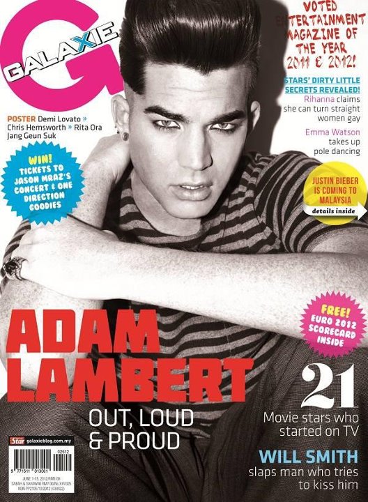 GALAXIE magazine side cover 1 June 2012