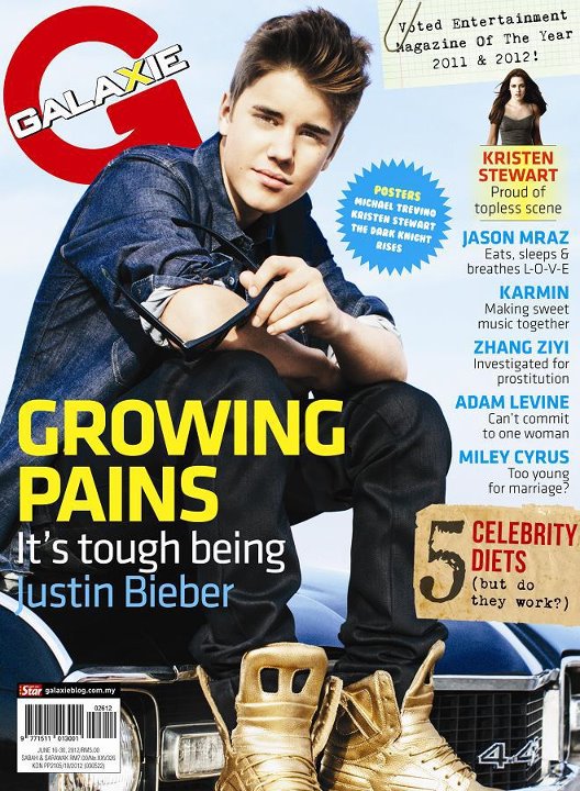 GALAXIE magazine side cover 16 June 2012