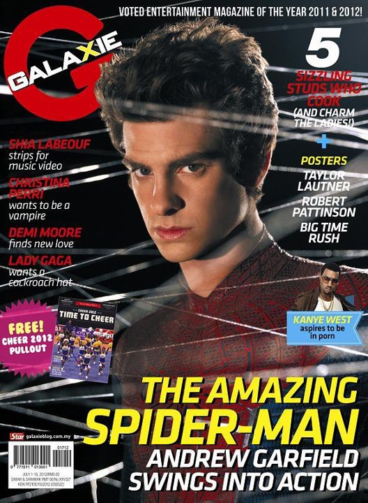 GALAXIE magazine side cover 1 July 2012