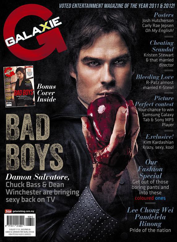 GALAXIE magazine side cover 17 August 2012
