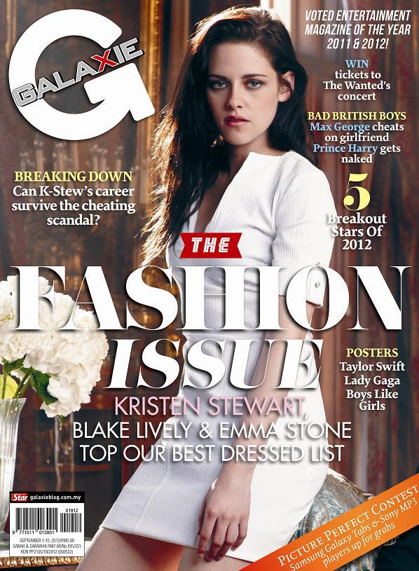 GALAXIE magazine side cover 1 September 2012