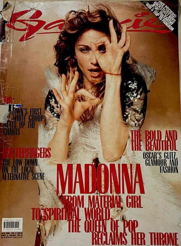 GALAXIE magazine side cover  April 1998