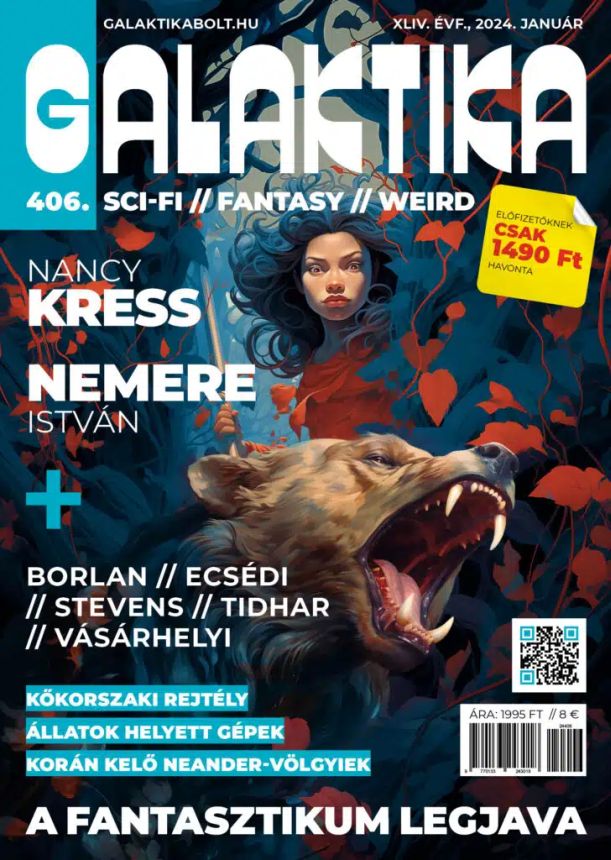 GALAKTIKA magazine side cover Issue 406  January 2024