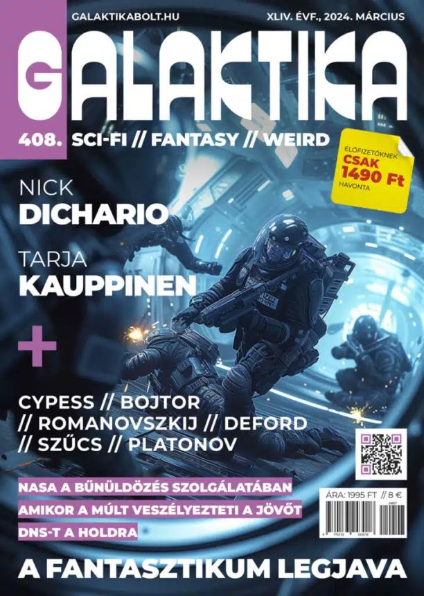 GALAKTIKA magazine side cover Issue 408  March 2024