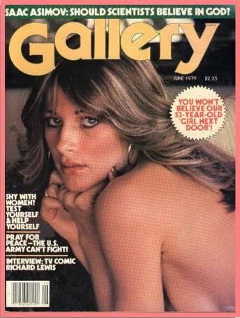 GALLERY magazine side cover  June 1979