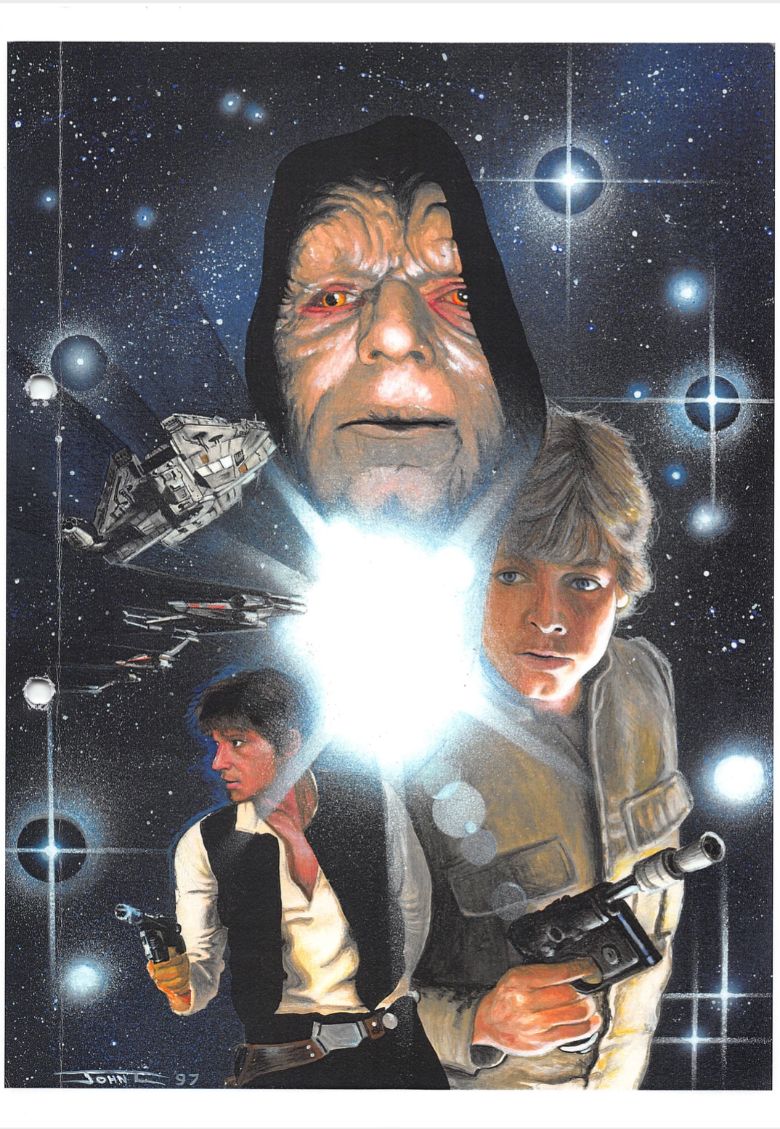 GALAXY TRAVELLERS magazine side cover Issue 10   1998