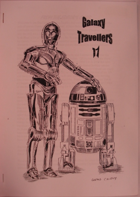 GALAXY TRAVELLERS magazine side cover Issue 17 December 2000