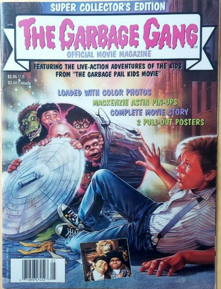 OFFICIAL MOVIE MAGAZINES magazine side cover   1987