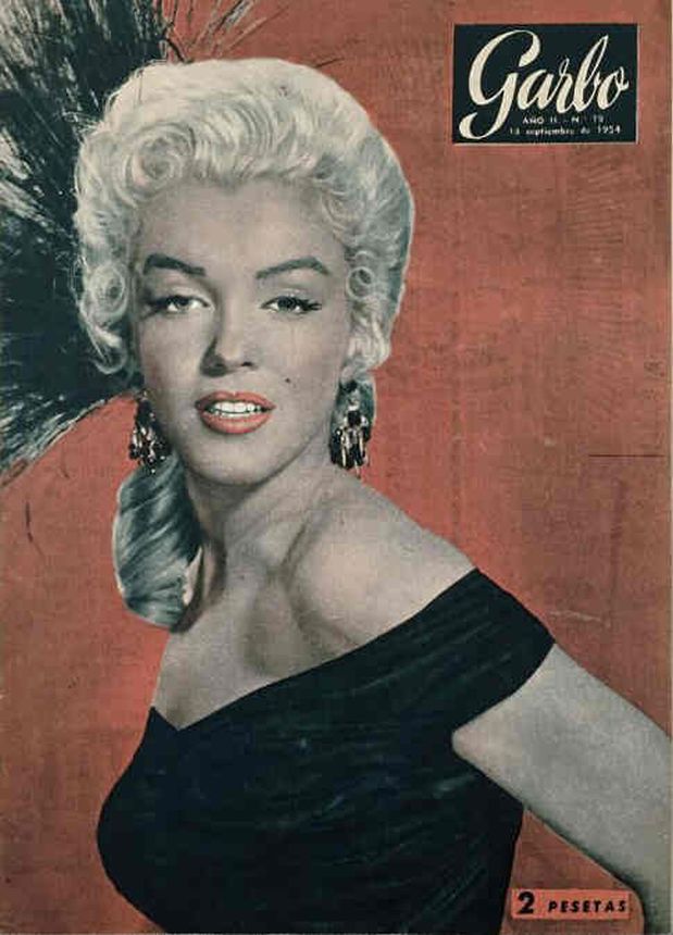 GARBO magazine side cover Issue 79 18 September 1954