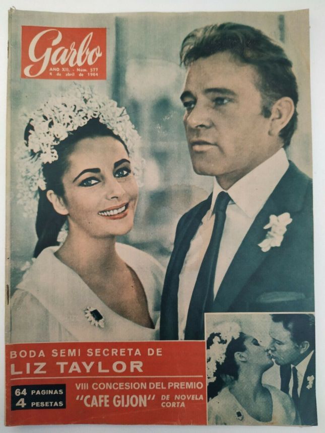 GARBO magazine side cover Issue 577 4 April 1964