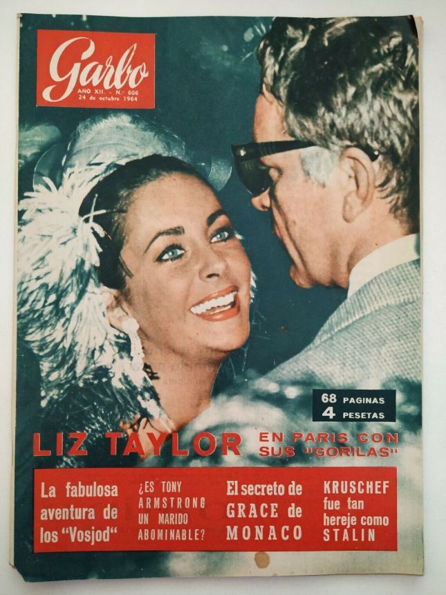 GARBO magazine side cover Issue 606 24 October 1964