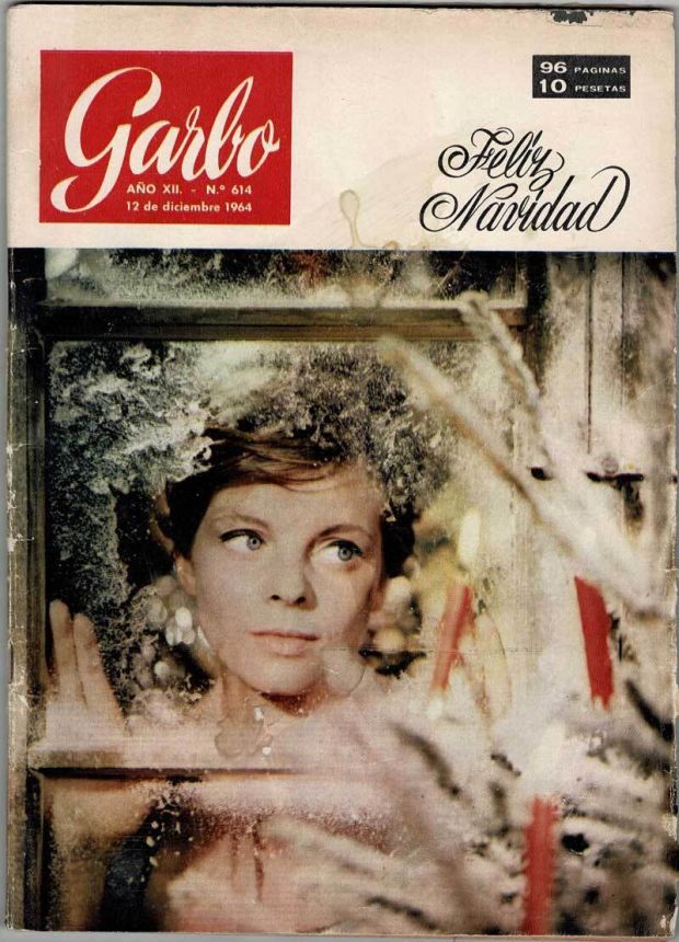 GARBO magazine side cover Issue 614 12 December 1964