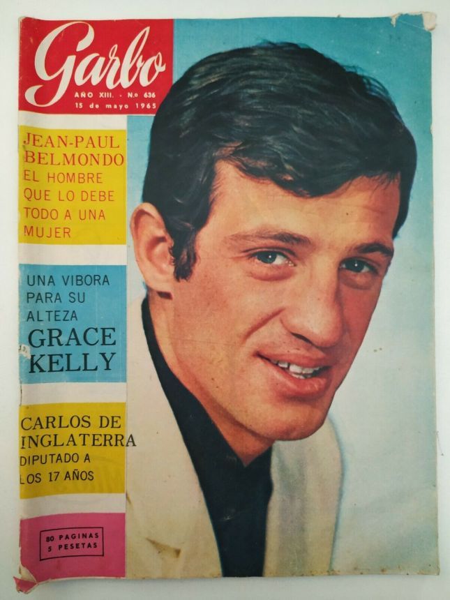 GARBO magazine side cover Issue 636 15 May 1965